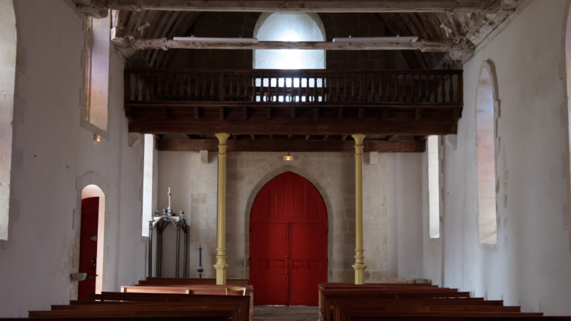 2019_07 intérieur de l’église Notre Dame à Bieuzy