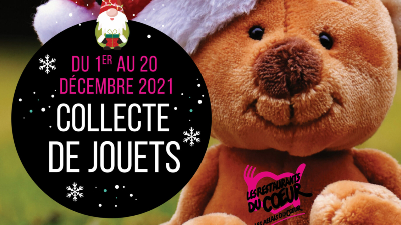 Collecte de jouets jusqu’au 20 décembre
