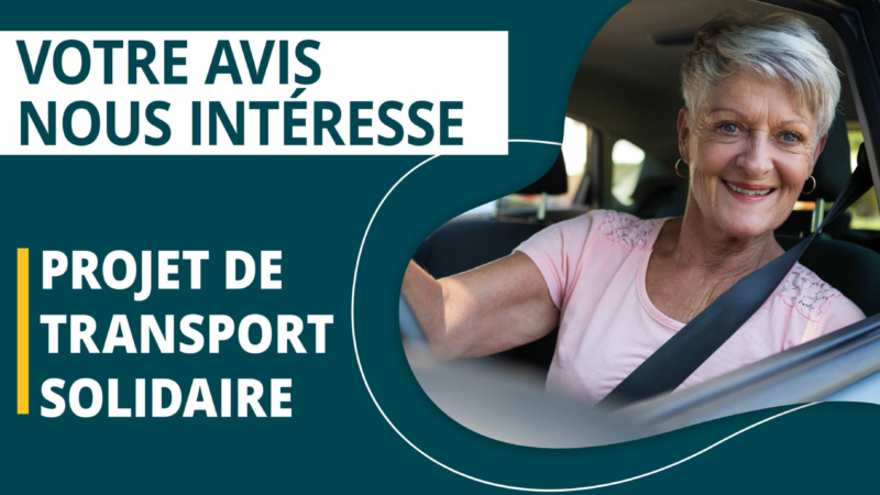 Votre avis nous intéresse : projet de transport solidaire