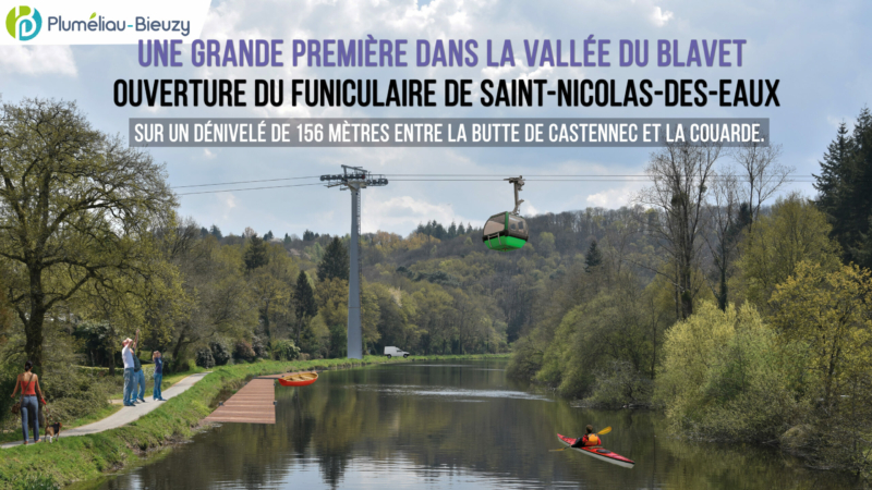 Téléphérique à Saint-Nicolas-des-Eaux pour l’ouverture de la saison touristique