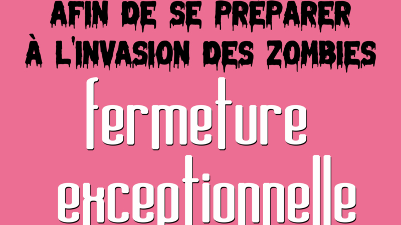 Samedi 28 mai – Fermeture exceptionnelle de la médiathèque