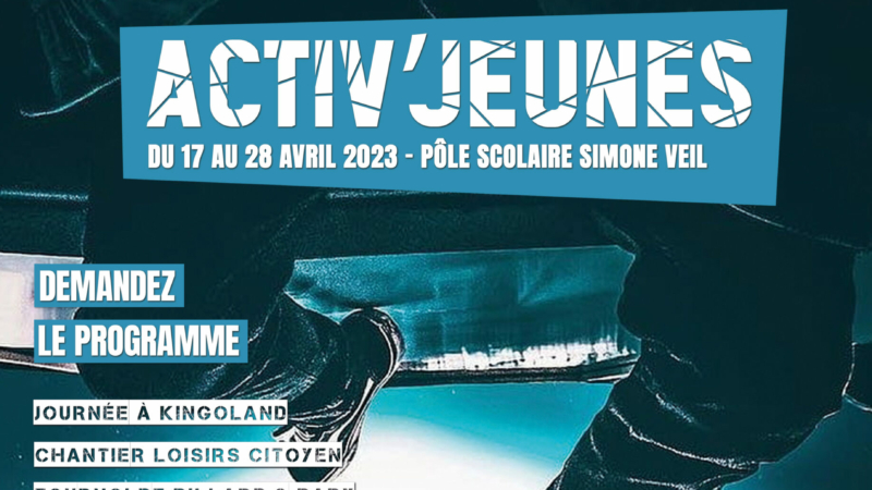 Programme des vacances 8-17 ans