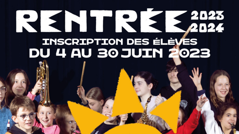 Inscription École Musique et Danse Baud Communauté