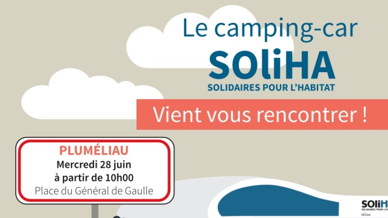 Le camping-car Soliha vient vous rencontrer !