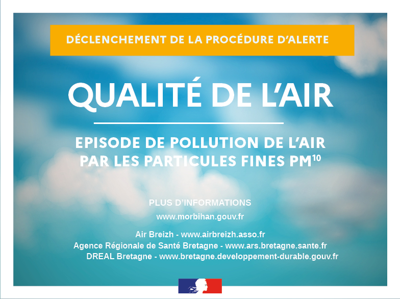 Épisode de pollution atmosphérique : déclenchement de la procédure d’alerte