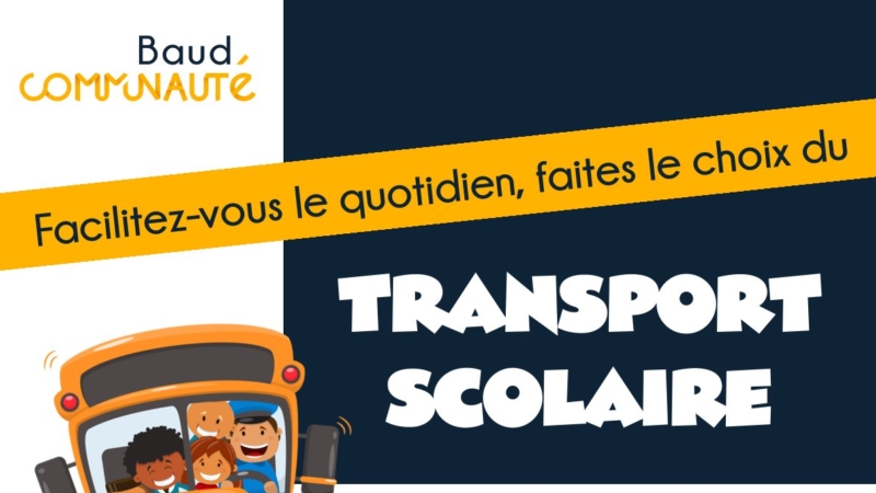 Baud Communauté – Transport scolaire 2024/2025