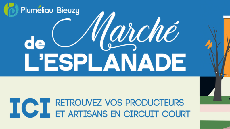 Tous les mercredis – Marché des producteurs de Pluméliau-Bieuzy 
