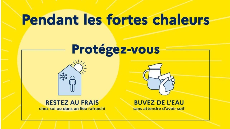 Le Morbihan est placé en vigilance jaune fortes chaleurs