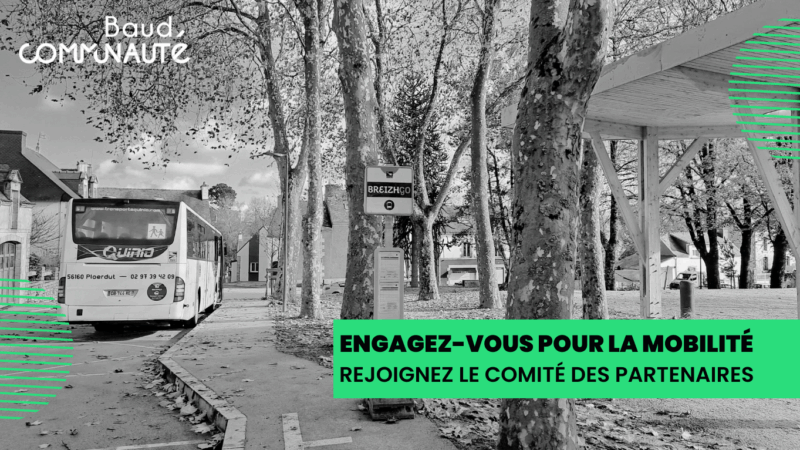 Baud Communauté : rejoignez le Comité des Partenaires de la Mobilité