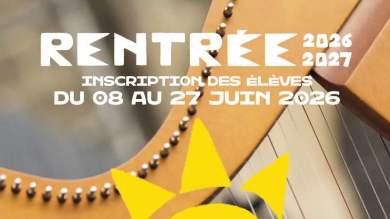 S’inscrire / Se réinscrire à l’école de musique et de danse – Baud Communauté