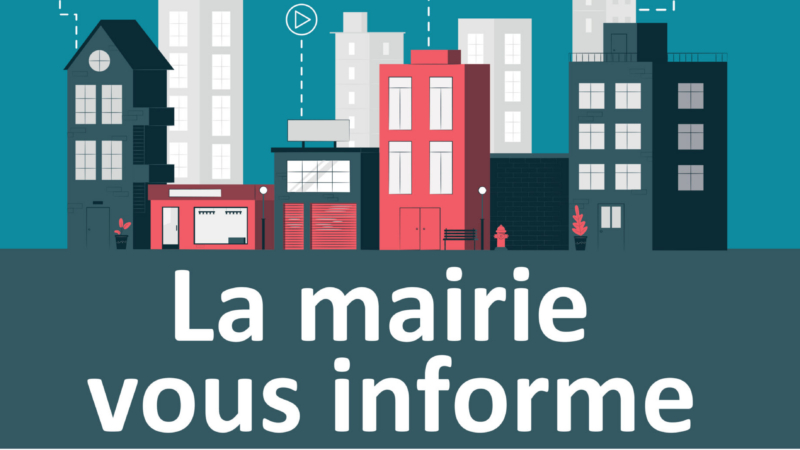 Modification des horaires d’ouverture : mairie/agence postale