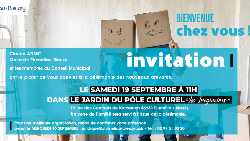 Cérémonie d’accueil des nouveaux arrivants