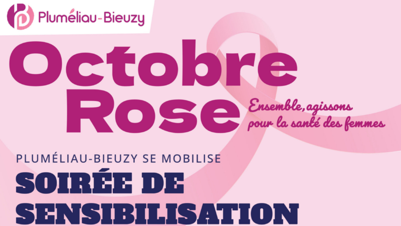 Octobre Rose : Pluméliau-Bieuzy se mobilise
